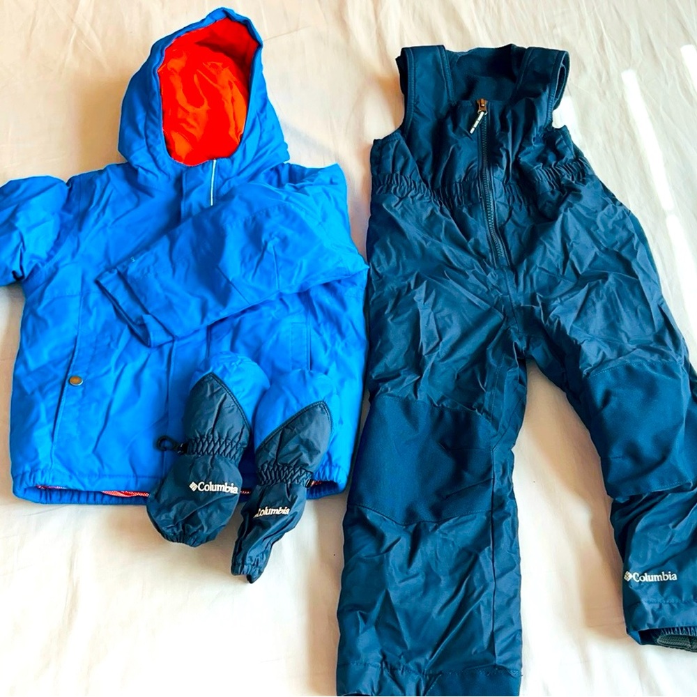 Kids 4T Columbia snow set